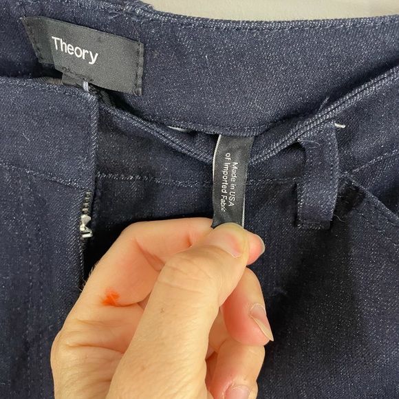 THEORY dark denim bell bottom jeans - Picture 9 of 14